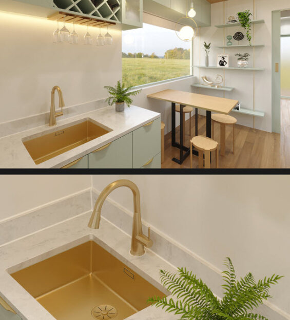 Spac3 Homes Kitchen Interior